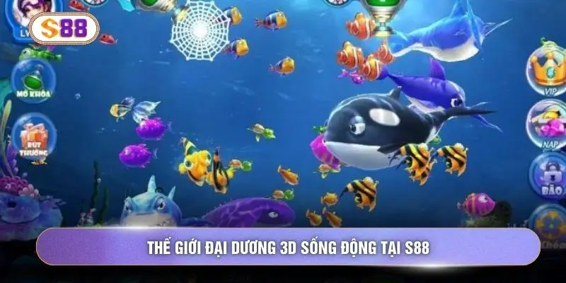 Thế giới đại dương 3D sống động tại S88